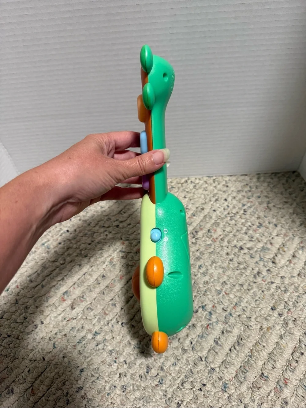 Skip Hop Avocado Guitar, Infant Learning Toy-tested